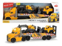 JC25 DICKIE - MACK-VOLVO CAMION HEAVY LOADER SONS ET LUMIÈRES 70 CM